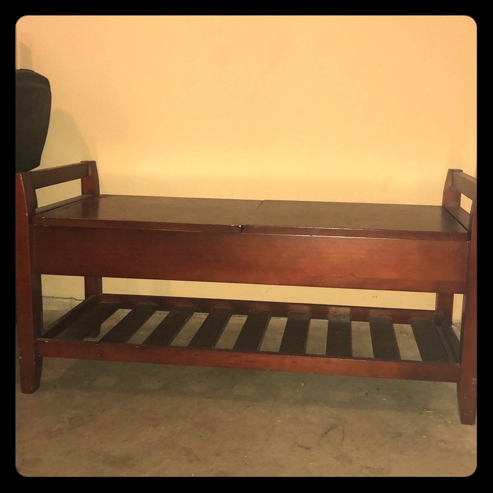 Front doorway bench